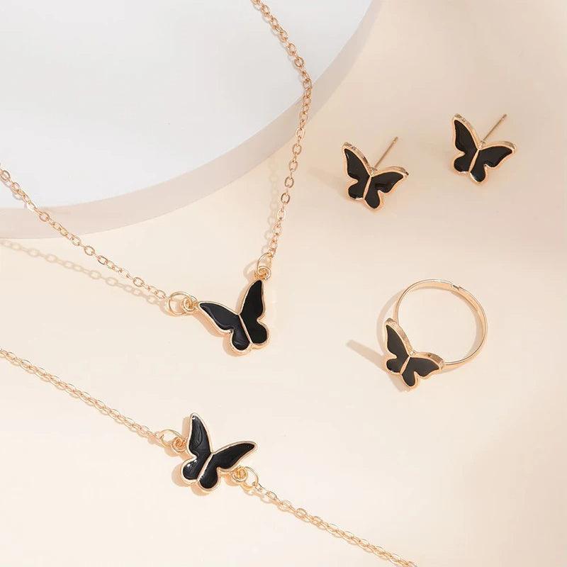 Butterfly Jewelry Set | 2025 Daily Wear