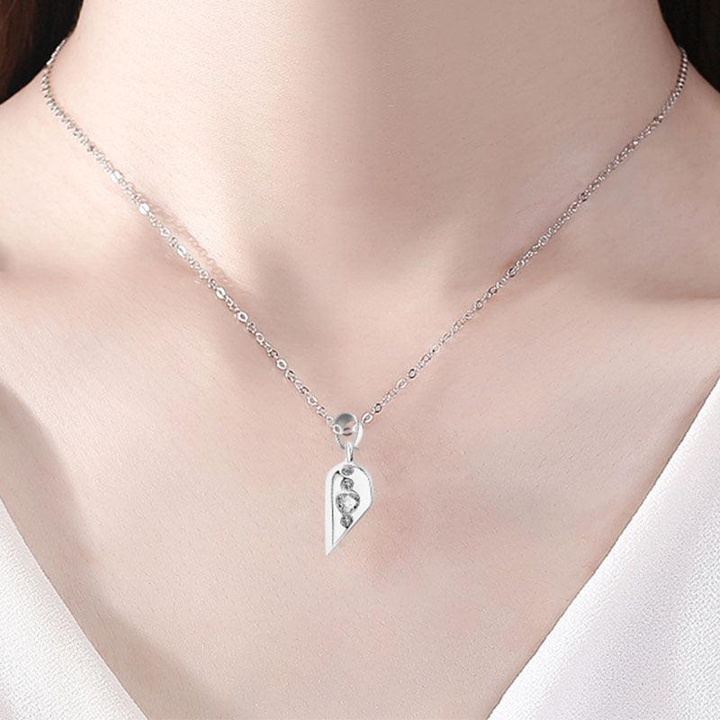 Love Couple Magnetic Stone Necklace - Daily Wear