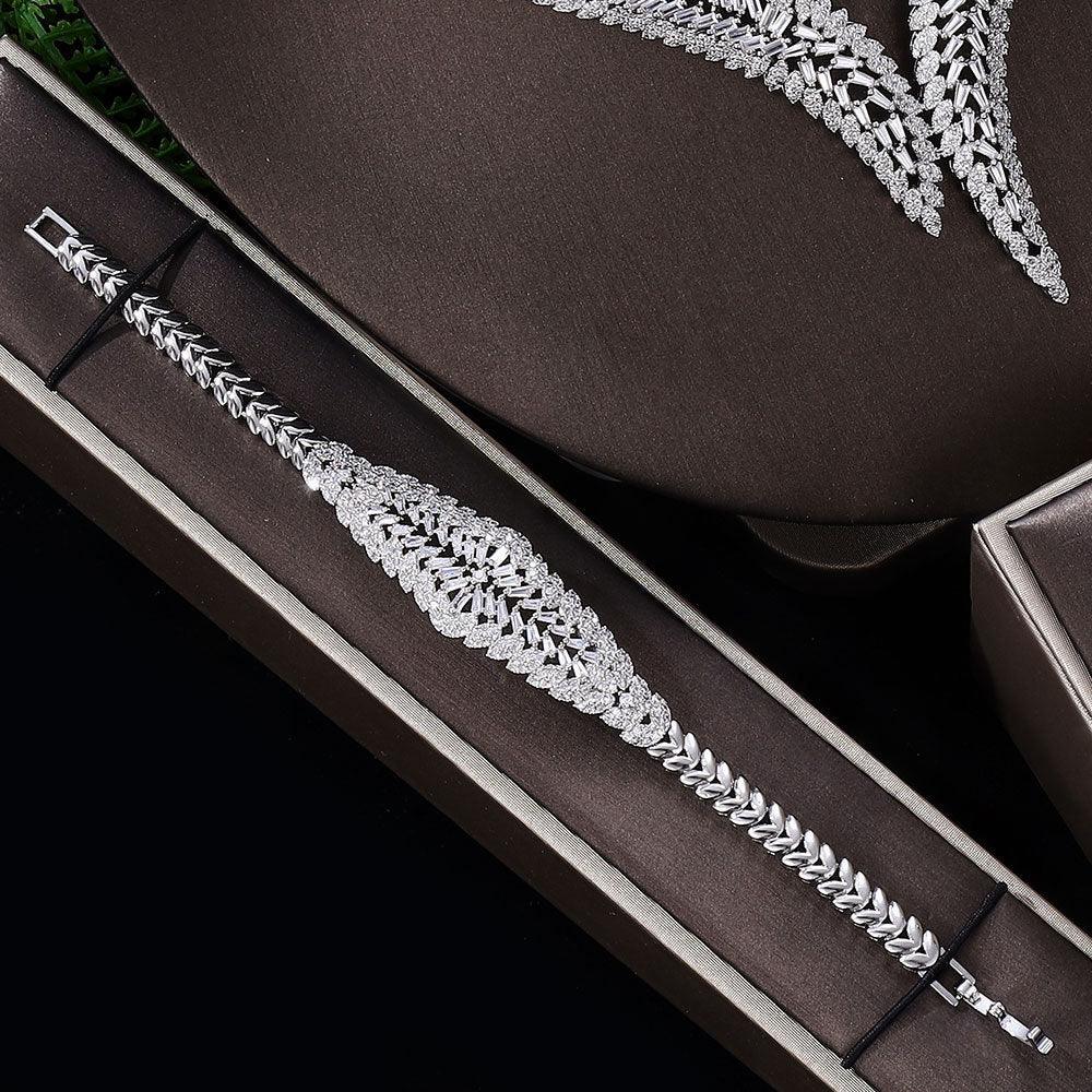 Bridal Wedding Four-Piece Jewelry | Party Wear