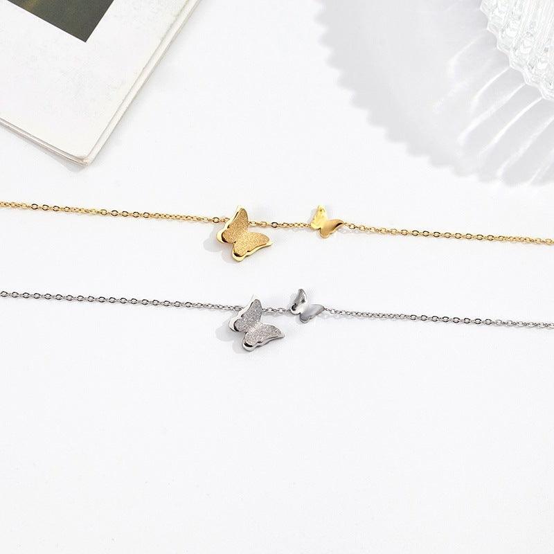 Single Chain Butterfly Anklet | Beach Collection