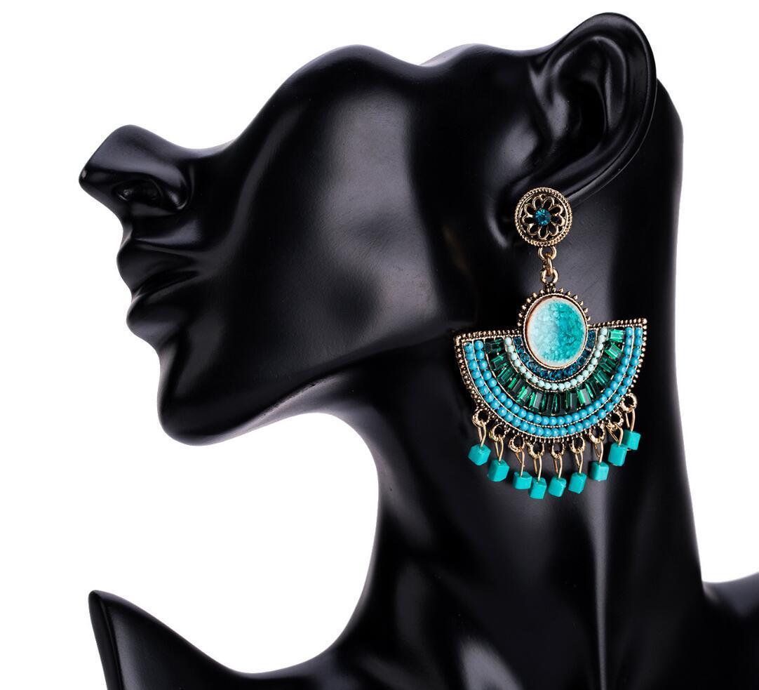 Elegant Bohemian Tassel Earrings For Women