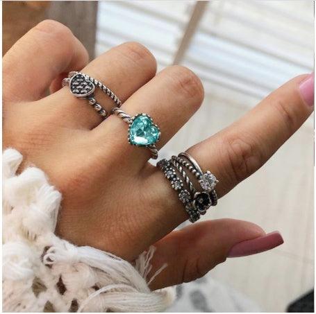 Premium Trendy Ring Set | Fashion Collection 25