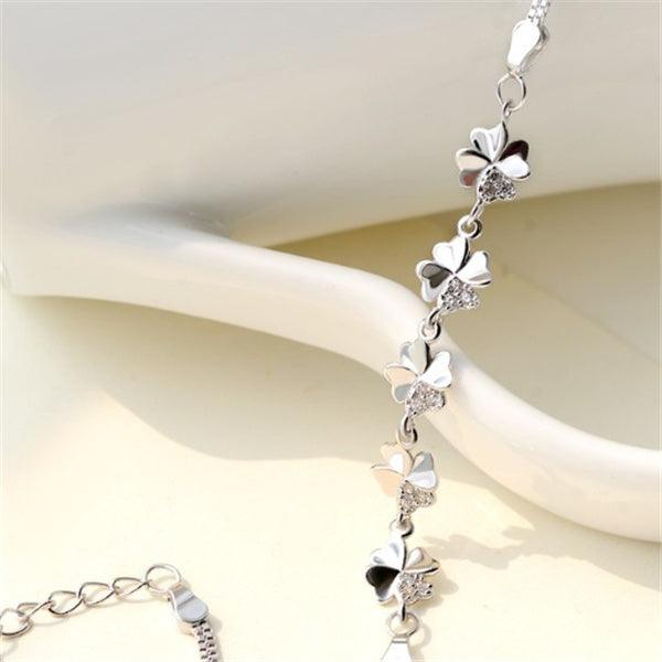 Elegant Four-leaf Clover Bracelet | Daily Wear