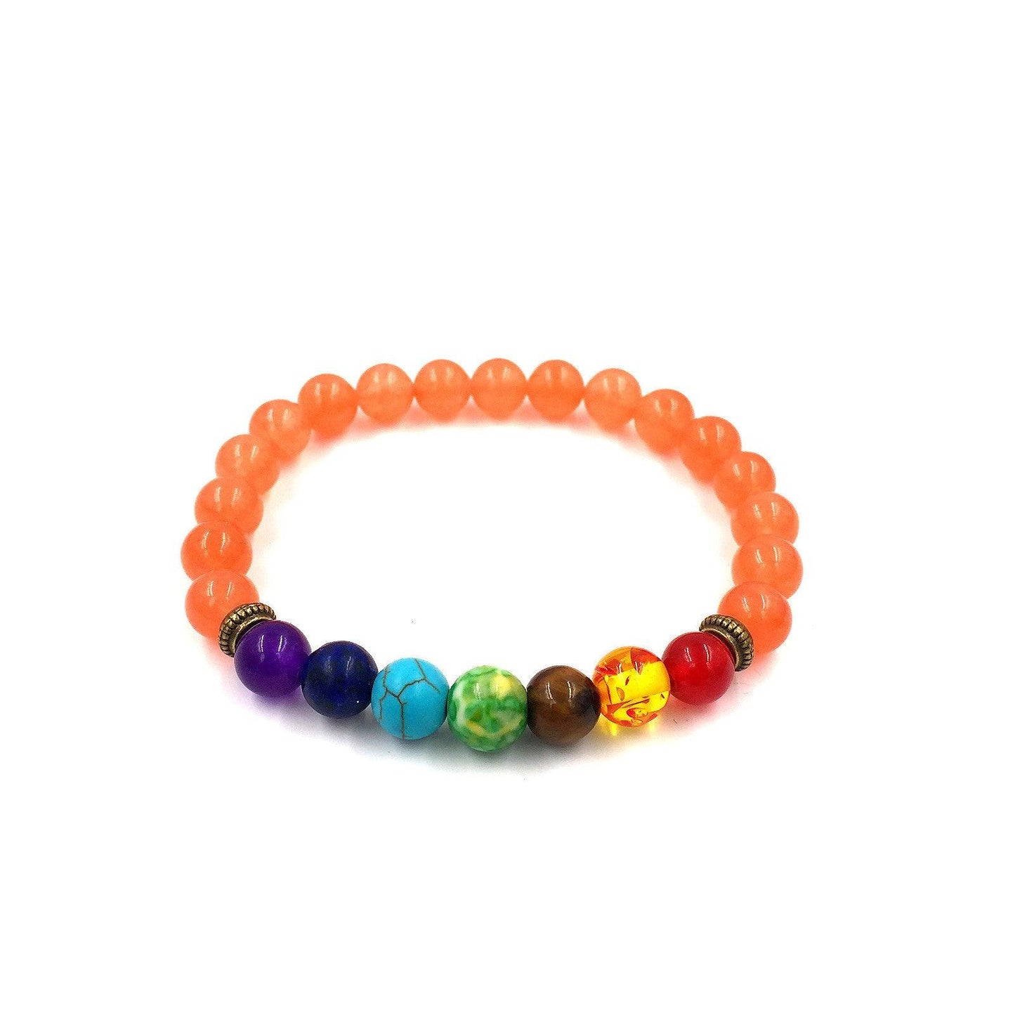 Agate Molten Volcanic Stone Bracelet | Yoga Collection