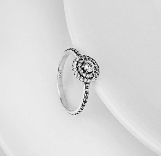 Sterling Silver Diamante Ring | Daily Wear