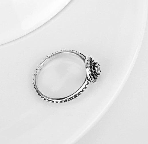 Sterling Silver Diamante Ring | Daily Wear
