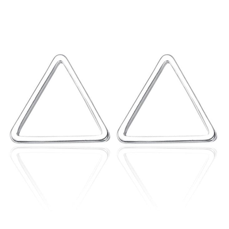 Minimalist Stud Earrings | Daily Wear Triangle