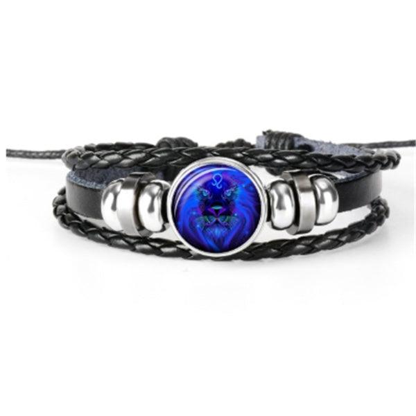 Zodiac Constellation Braided Bracelet | Astro Collection Leo