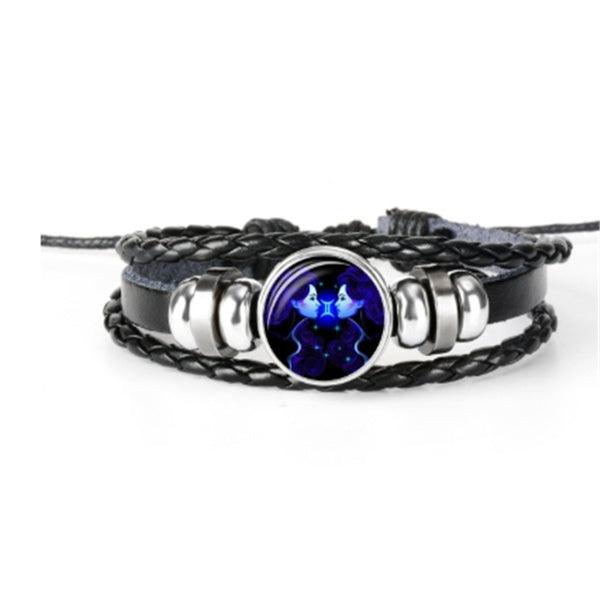 Zodiac Constellation Braided Bracelet | Astro Collection Gemini