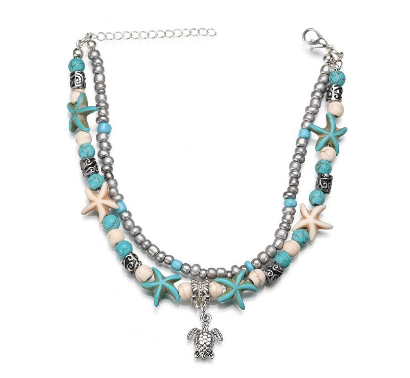 Conch Mizhu Yoga Anklet | Beach Collection T