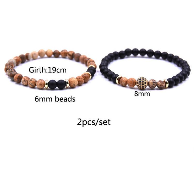 Micro Zircon Fashion Stone Bracelet | Yoga Collection