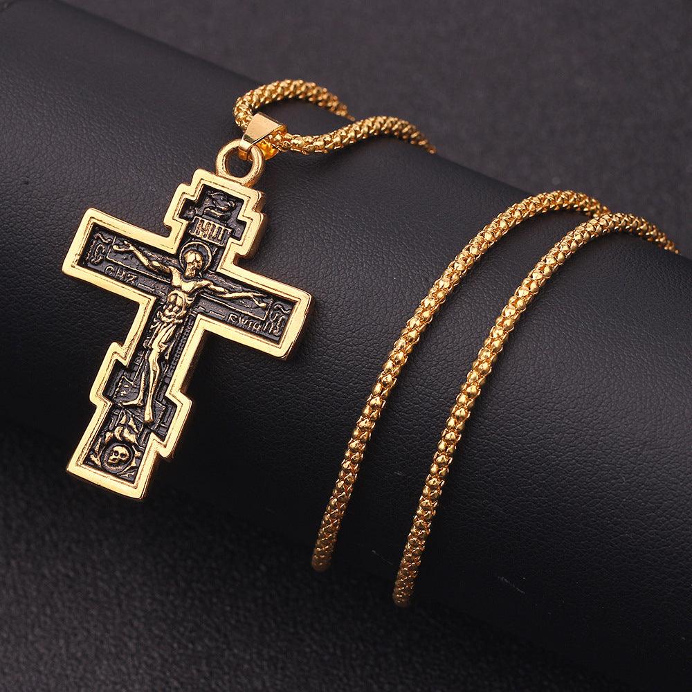 Cross Jesus Pendant Necklace | Daily Wear