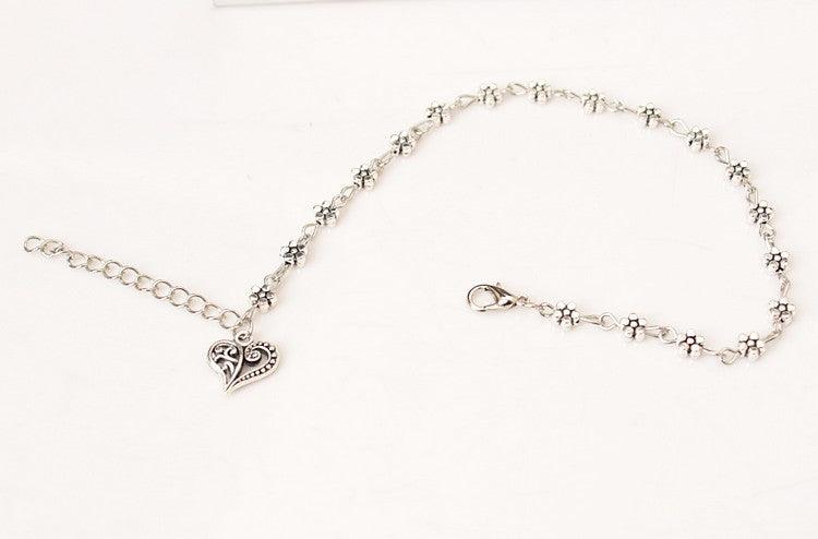 Heart Shaped Anklet | Summer Collection