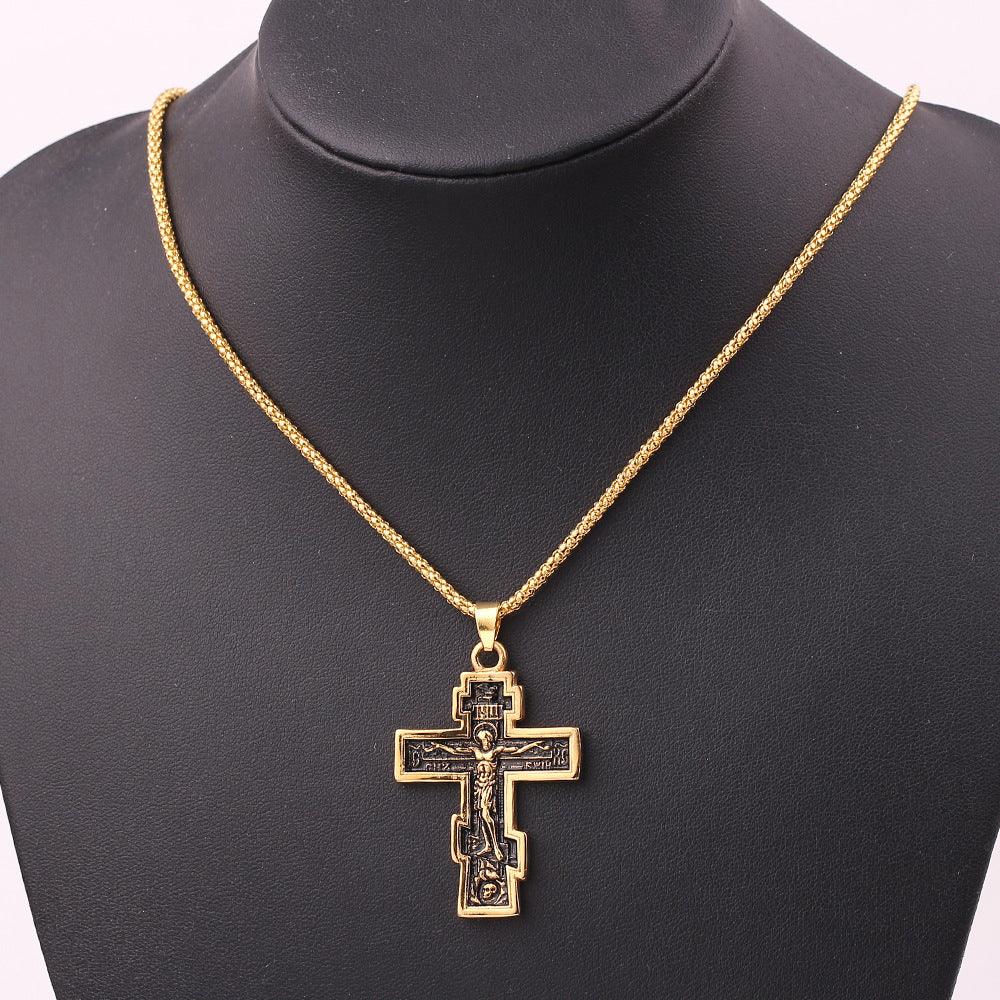 Cross Jesus Pendant Necklace | Daily Wear