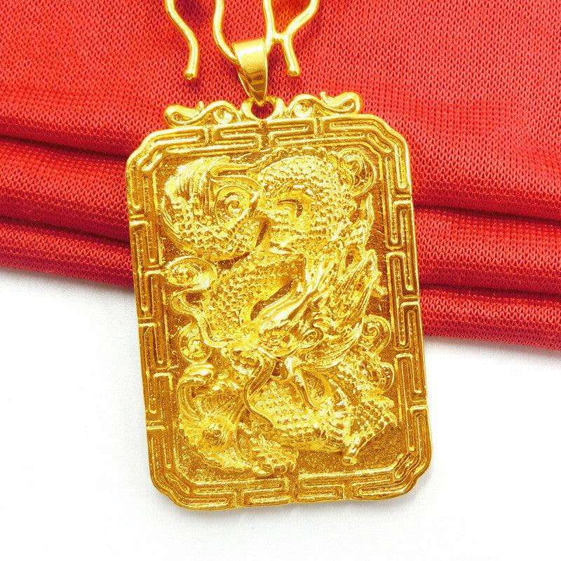Dragon Pendant & Chain - Tarot Reader's Charm