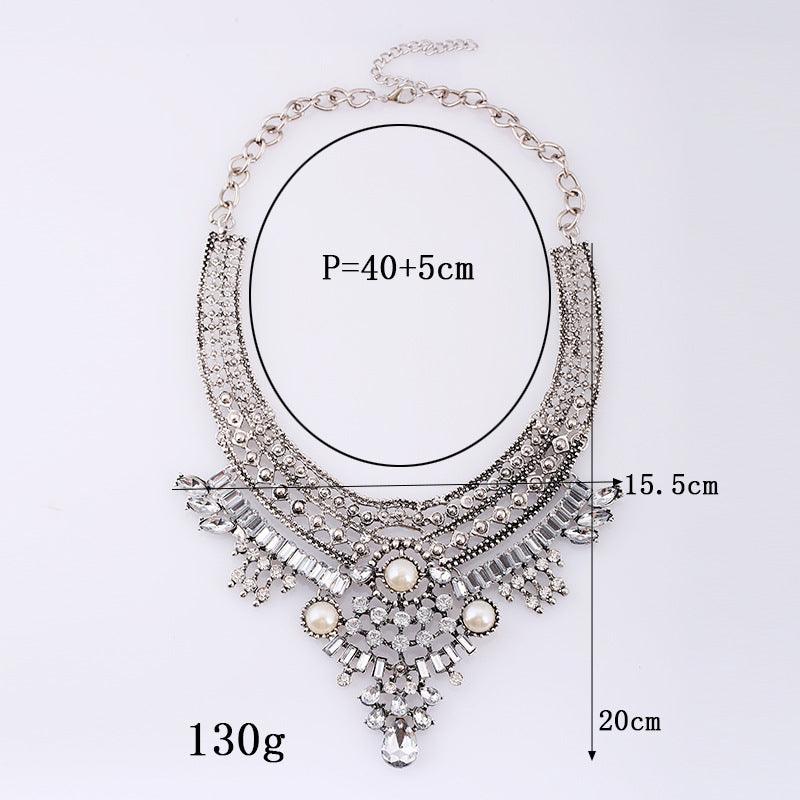 Alloy Diamond Short Necklace | 2025 Jewelry