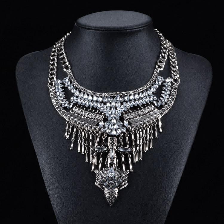 Alloy Diamond Short Necklace | 2025 Jewelry E