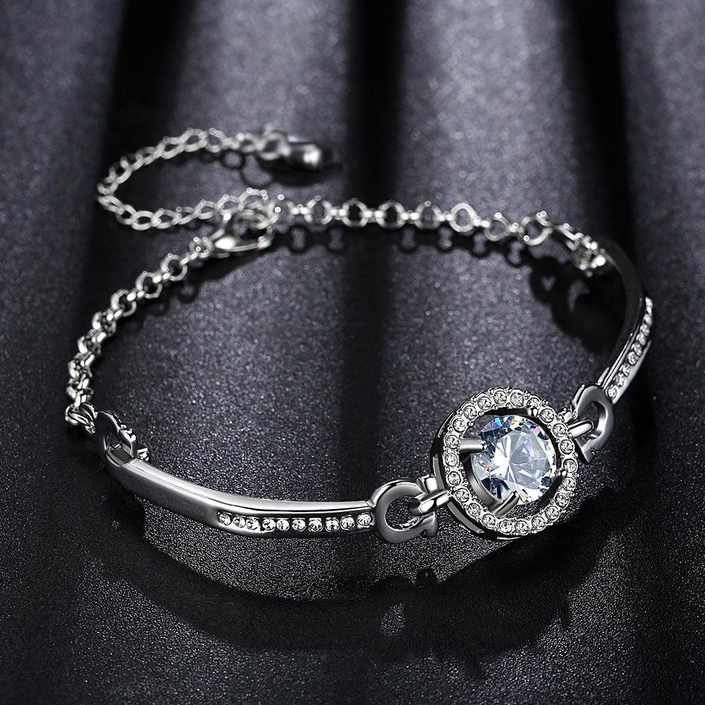 Trendy Korean Style Zircon Bracelet | Daily Wear