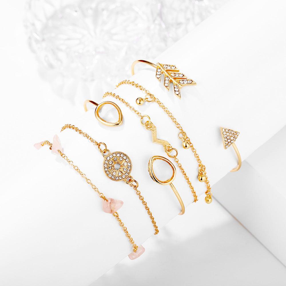 Elegant Six-piece Bracelet Set | Beach Collection