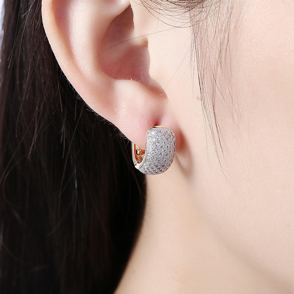 Golden Hoop Earrings | Daily Wear