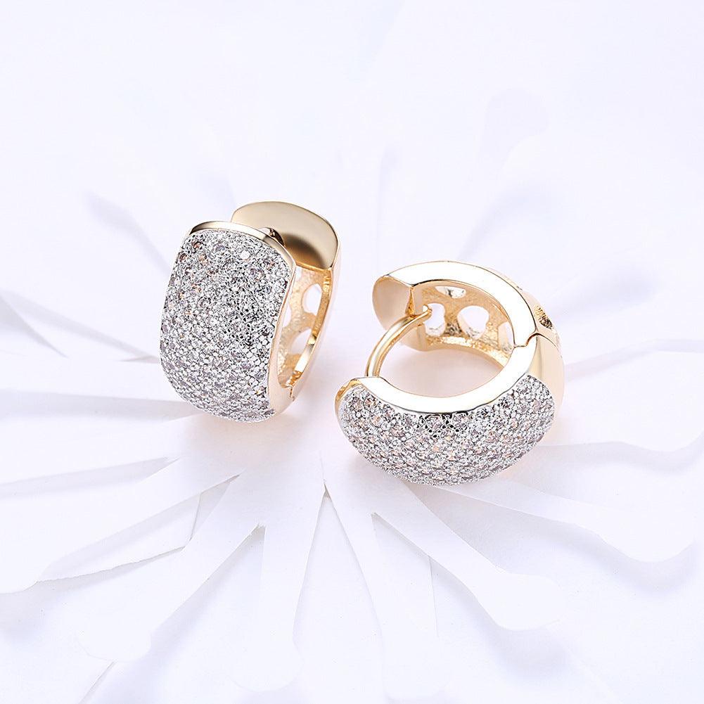 Golden Hoop Earrings | Daily Wear
