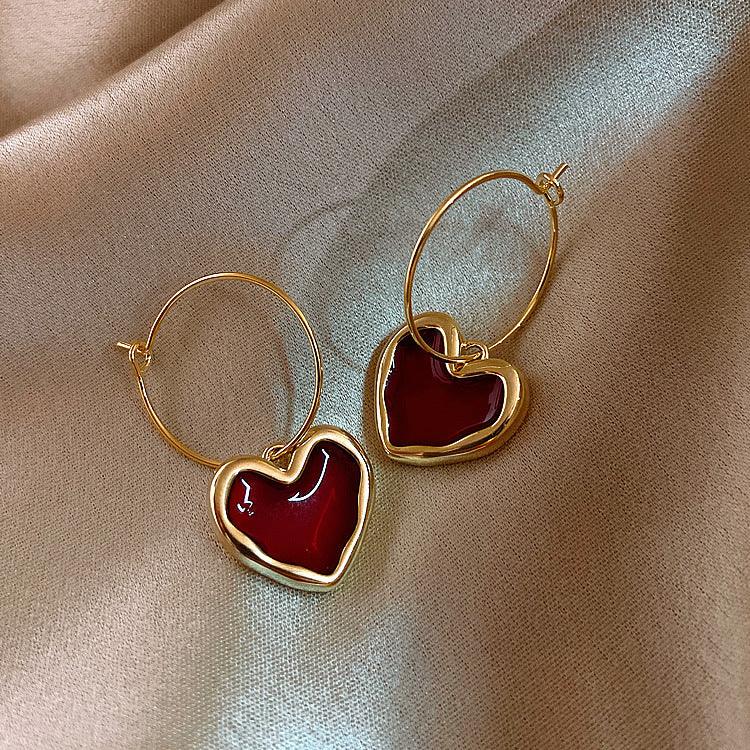 Versatile Heart Shape Earrings | Daily Wear