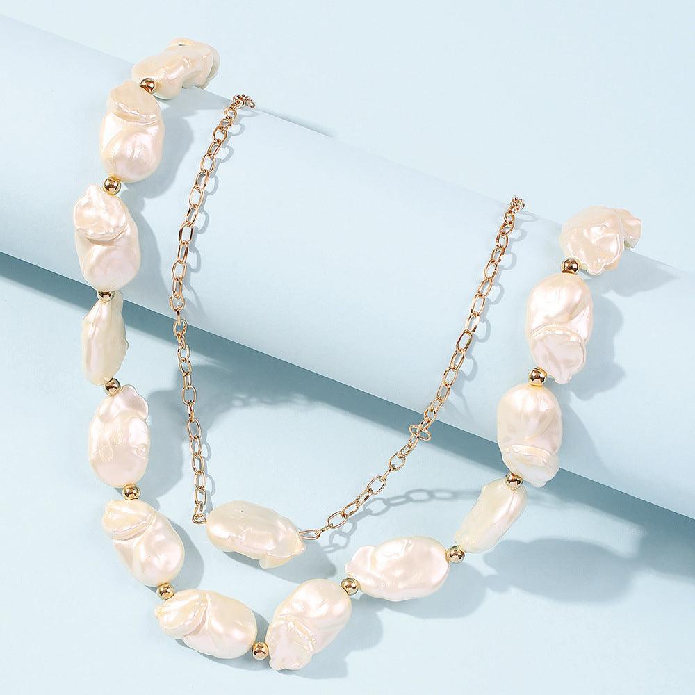 Irregular Pearl Necklace - Fashion Wear