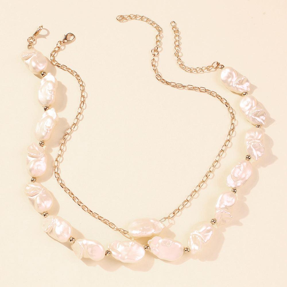 Irregular Pearl Necklace - Fashion Wear
