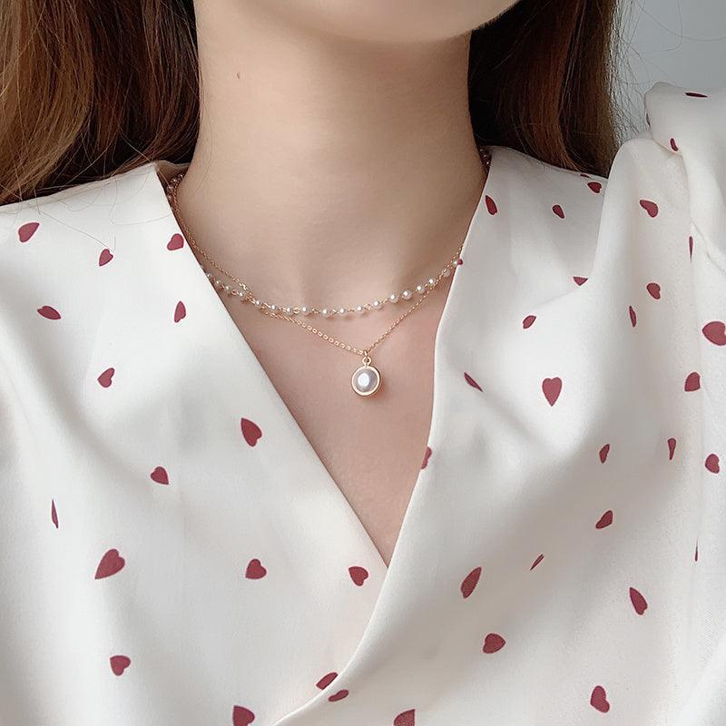 Pearl Daily Wear Necklace 2025 | Fashion Wear Style-B