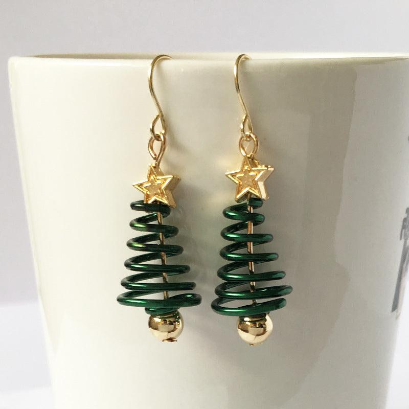 Bohemian Creative Curved Wavy Earrings | Daily Wear