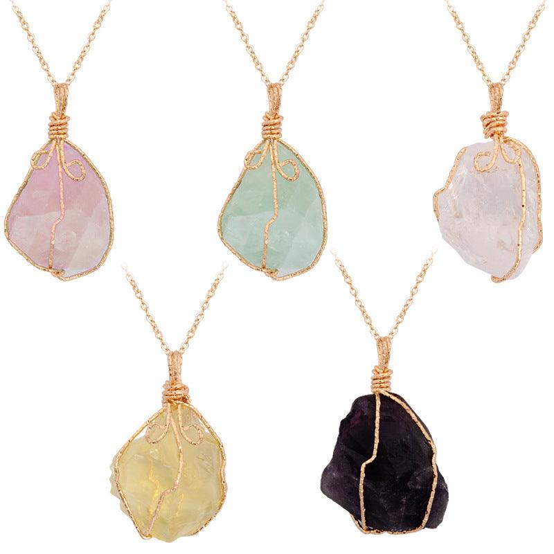 Irregular Crystal Rough - BoldlyBeautifuls Beach Jewelry