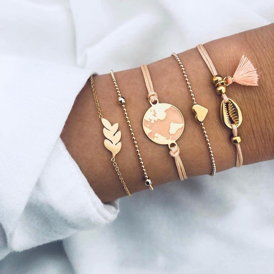 Elegant Love Bracelet Set | Fashion Jewelry E