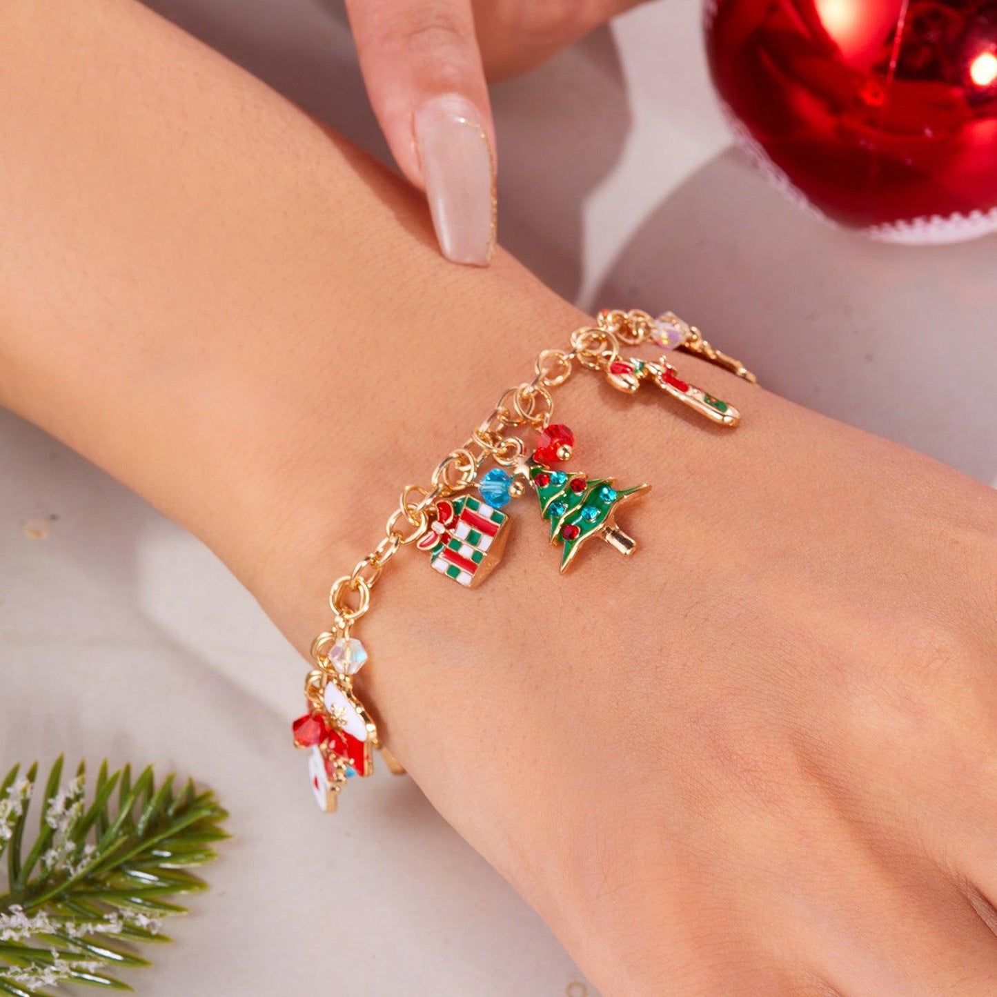 Christmas Tree Bracelet | Festive Wear