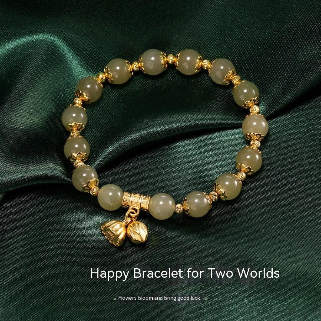 Shihuan Hetian Yu Retro Design Bracelet | Daily Wear