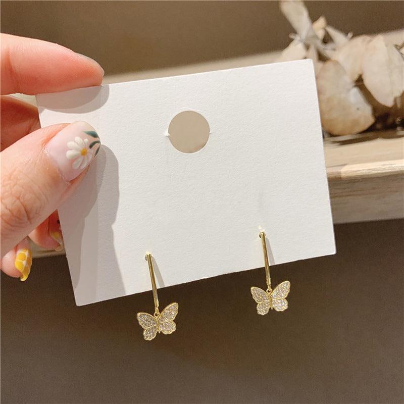 Premium Tassel Butterfly Earrings