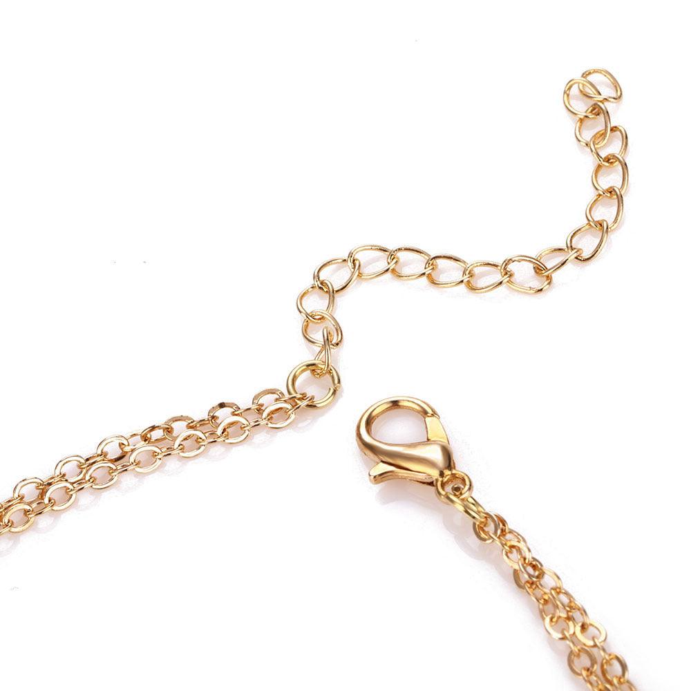 Summer Multi Layer Sequined Choker Necklace Women's Jewelry