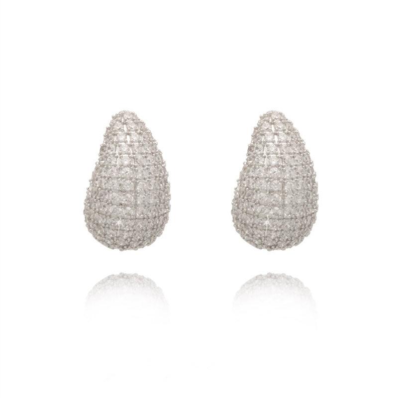Vintage Chunky Dome Drop Earrings