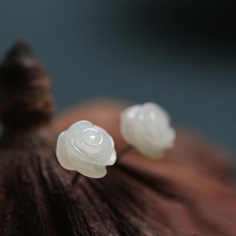 Sterling Silver Premium Diamond Geometric Clip Earrings