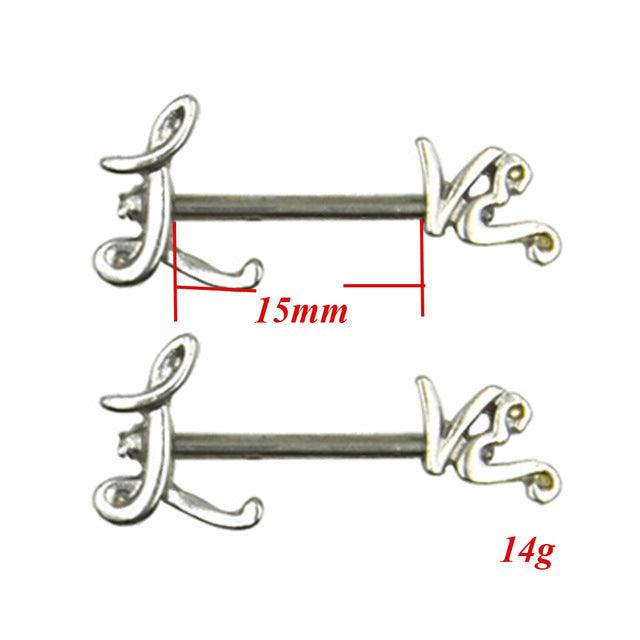 Nipple Piercing Fashion Ring | Daily Wear D 2Pcs