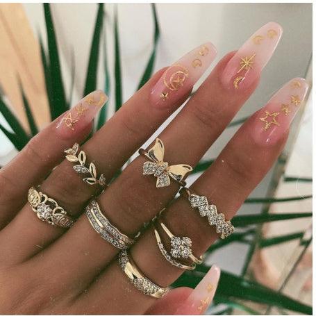 Premium Trendy Ring Set | Fashion Collection 34