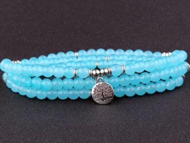 Lotus Life Tree Bracelet - Fashion Wear Blue tree of life 25