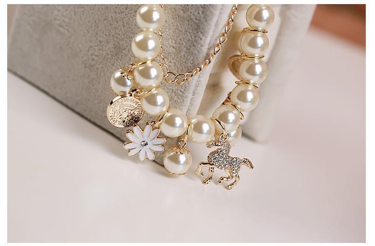 Pearl Flower Bracelet Jewelry | Daily Wear