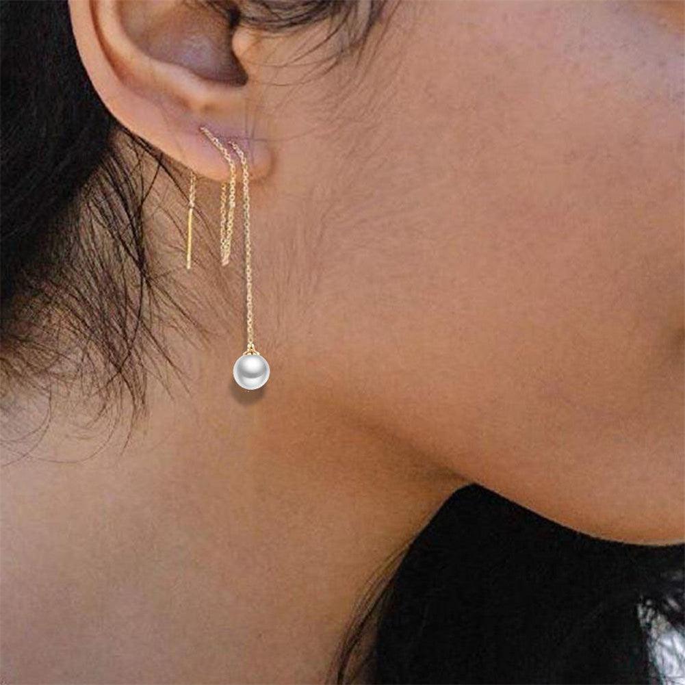 Tassel Pearl Earring | Daily Wear