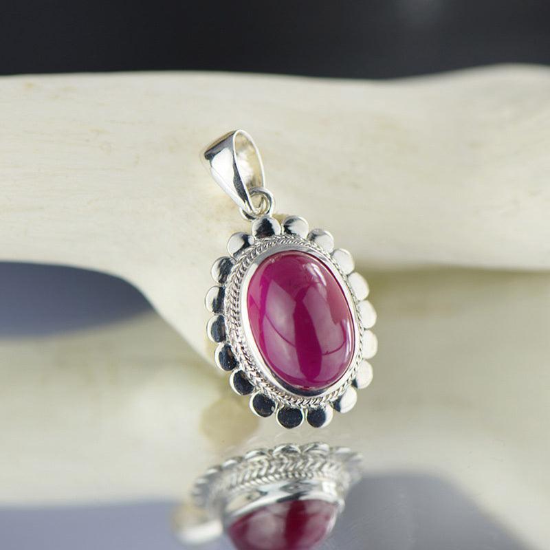 Silver Pendant Neckband | Fashion Wear