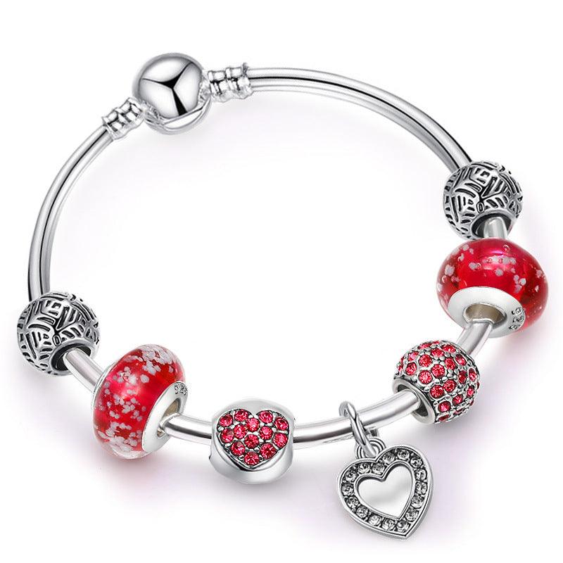 DIY Beaded Bracelet | Fashion Collection Red