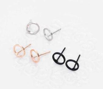 Minimalist Stud Earrings | Daily Wear Gold