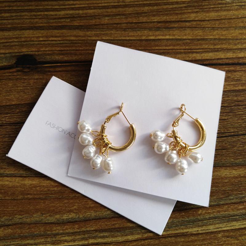 Pearl Tassel Earrings | Daily Wear