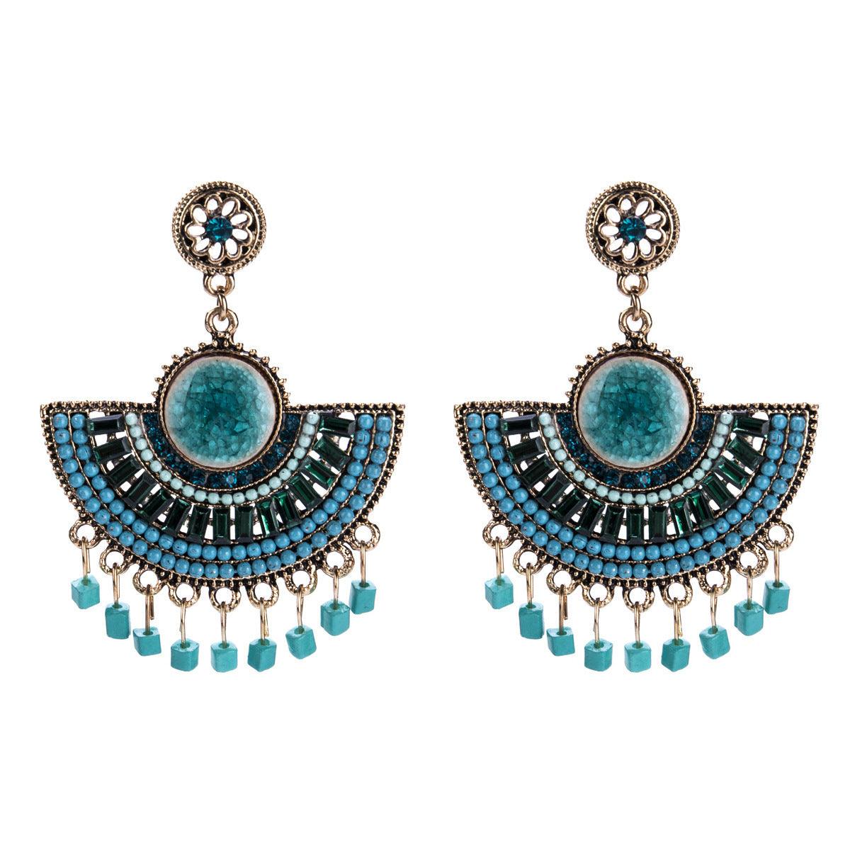 Elegant Bohemian Tassel Earrings For Women