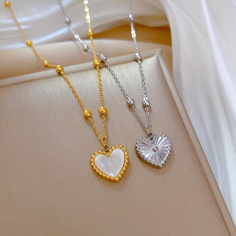 Heart-shape Love Necklace | Minimalist Jewelry