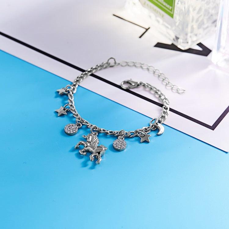 Trendy Gold Unicorn Bracelet | Beach Wear